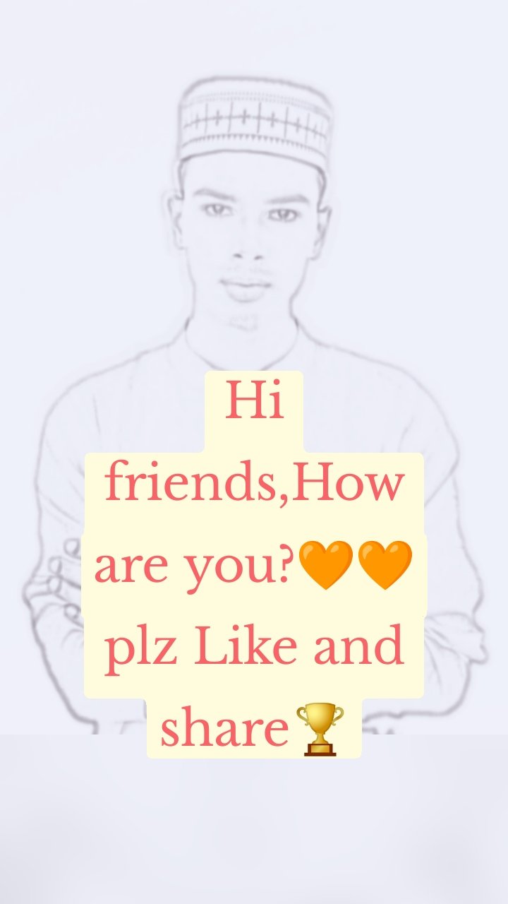 Hi friends,How are you?đ§Ąđ§Ąplz Like and shaređ